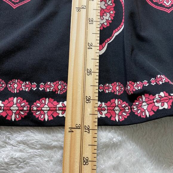 INC International Concepts Y2K Babydoll Top Women S Red Boho Hippie Goddess VTG - Picture 9 of 10